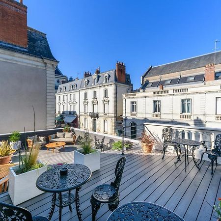 Hotel Corneille - Entree Autonome, Reception En Ligne - Encore Mieux Tours Luaran gambar