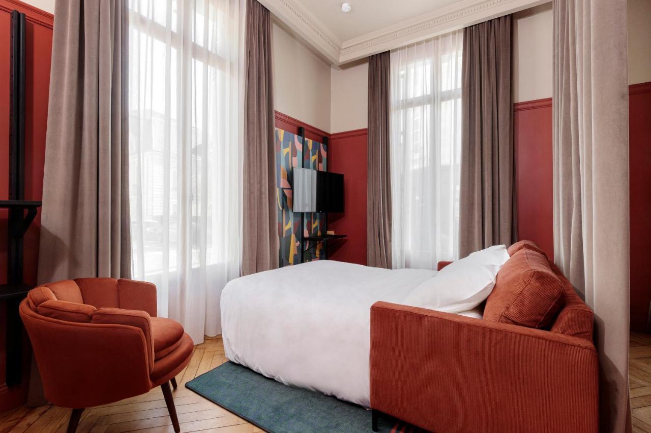 Hotel Corneille - Entree Autonome, Reception En Ligne - Encore Mieux Tours Luaran gambar